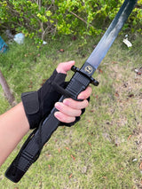 Tactical Black Warrior Tachi Sword - Tophatter Daily Deals