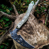 Tactical Folding Survival Axe Army green - Tophatter Daily Deals