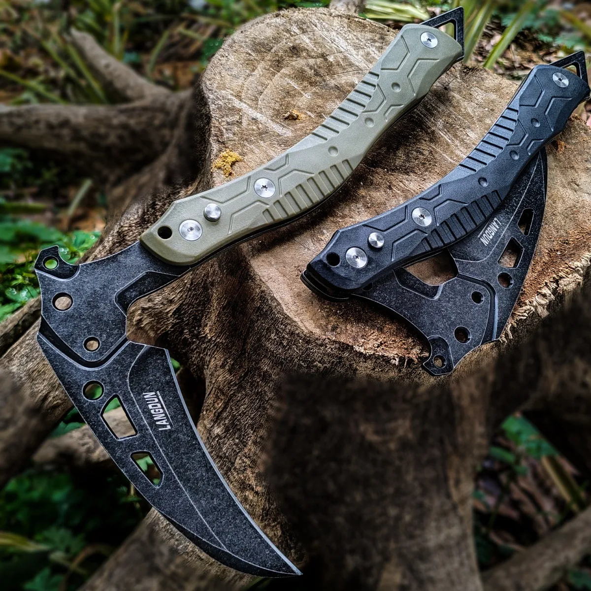 Tactical Folding Survival Axe - Tophatter Daily Deals
