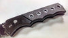 Black Tactical Diamond Grip Automatic Knife Serrated w/ Saftey Lock Knife-Auto - Tophatter Daily Deals