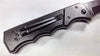Black Tactical Diamond Grip Automatic Knife Serrated w/ Saftey Lock Knife-Auto - Tophatter Daily Deals