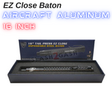 EZ Close Push Button Expandable Steel Baton Tail Press - 16" SD-Baton - Tophatter Daily Deals