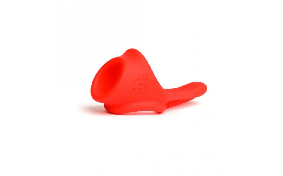 Tailslide Cock and Ball Sling (Red) – Premium Liquid Silicone Cock and Ball Sling > Cock Ring > Sling - Tophatter Daily Deals