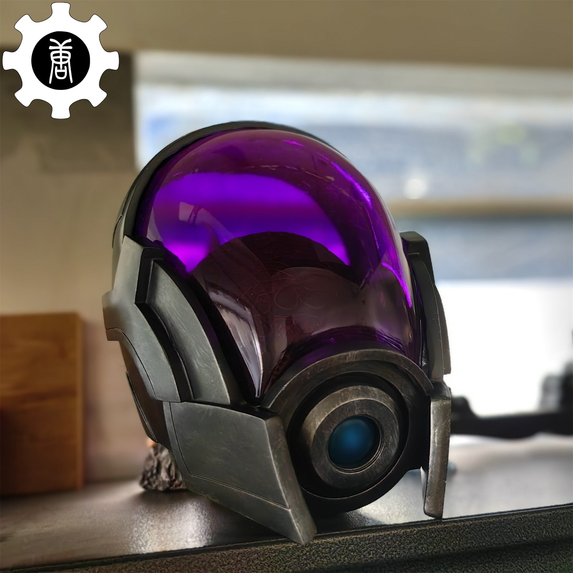 3D Printed Tali Zorah Helmet Mask Game Cosplay Prop - Tophatter Daily Deals