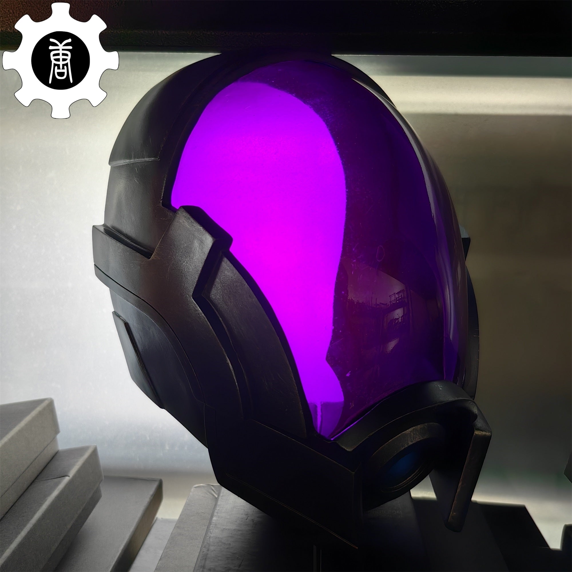 3D Printed Tali Zorah Helmet Mask Game Cosplay Prop - Tophatter Daily Deals