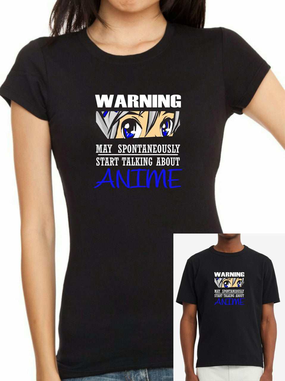 Talking About Anime T-Shirt - Tophatter Daily Deals