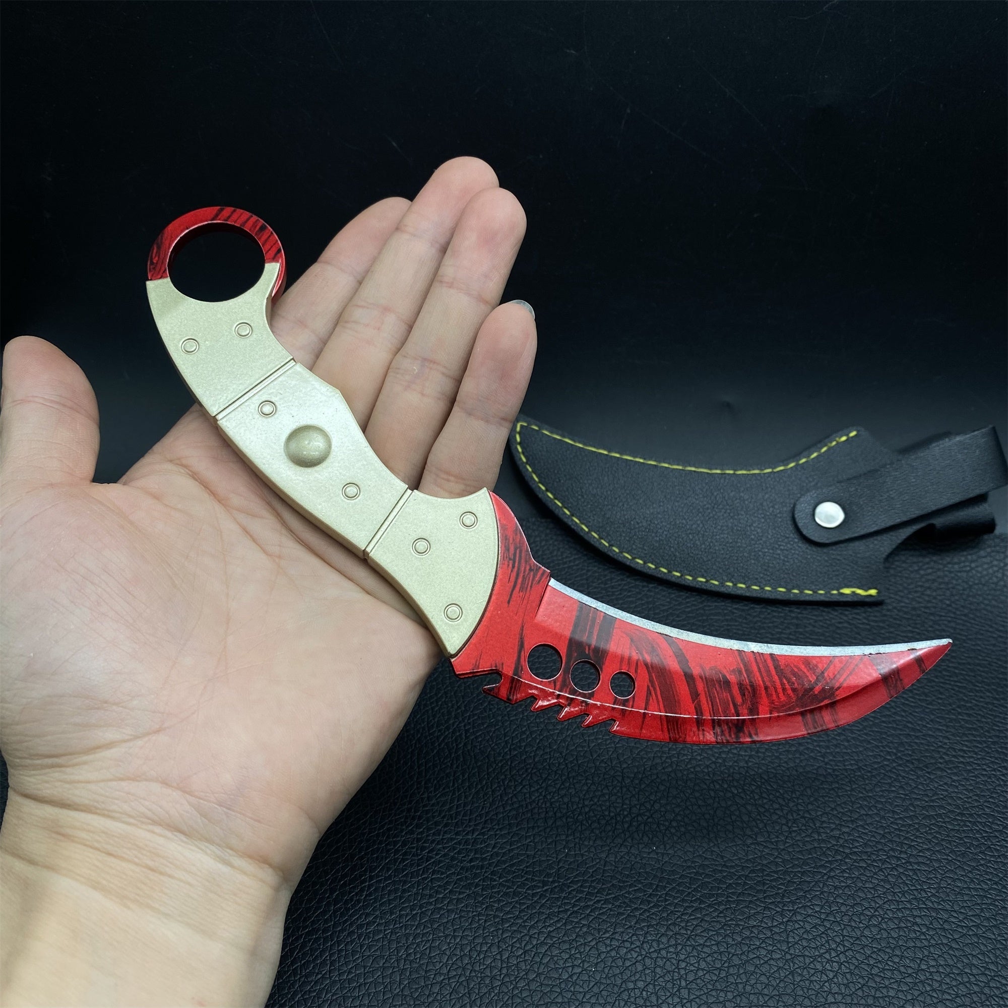 Talon Karambit Blunt Blade Knife Replicas For Collection Slaughter & Stand - Tophatter Daily Deals