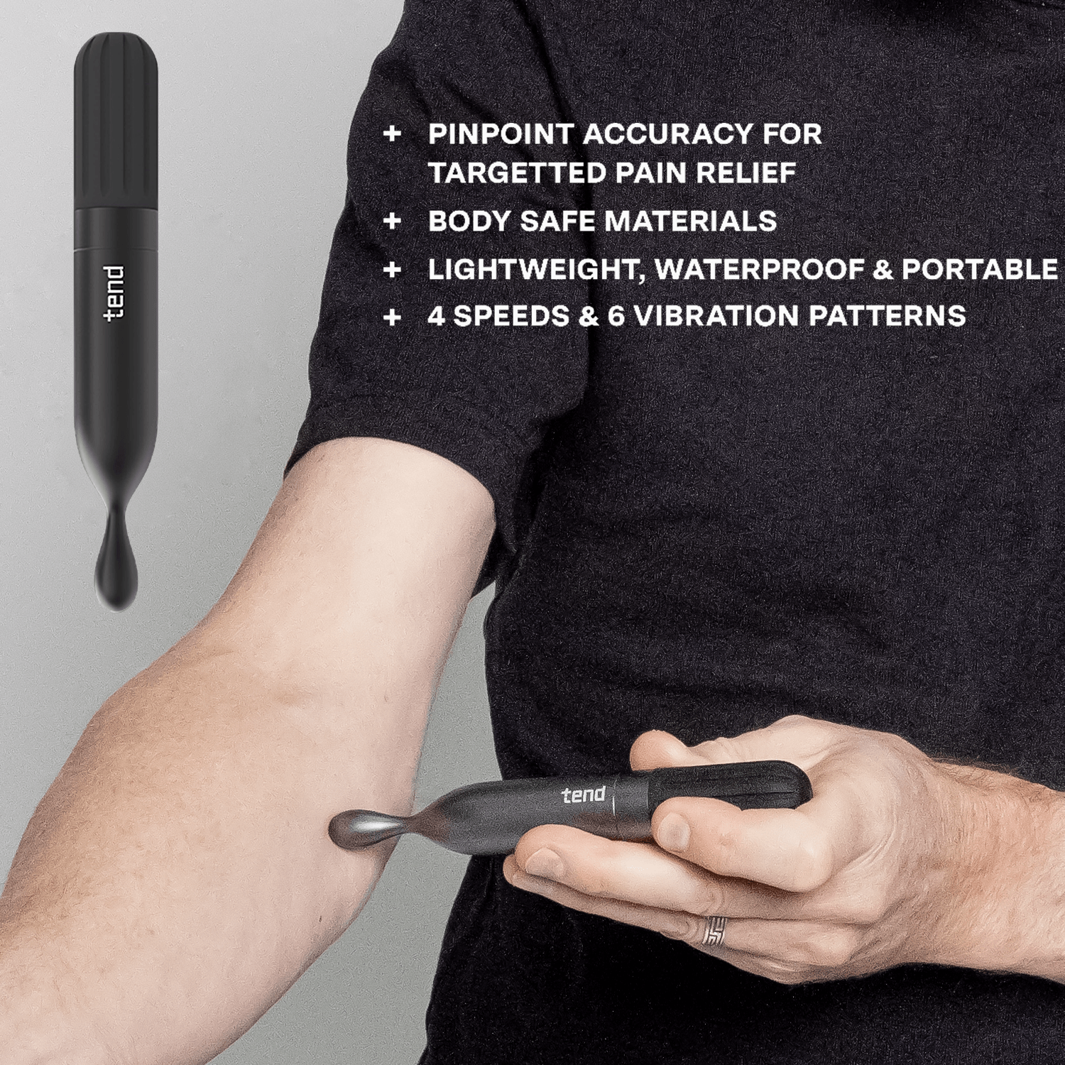 Pain Relief Massager - Portable Massage Gun For Targeted Joint and Tendon Pain Relief Health Care - Tophatter Daily Deals