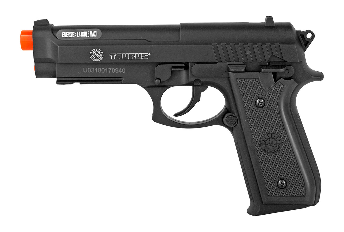 377 FPS Airsoft Licensed TAURUS PT92 Baretta CO2 Semi-Automatic Pistol Airsoft-Gas/C02pistol - Tophatter Daily Deals