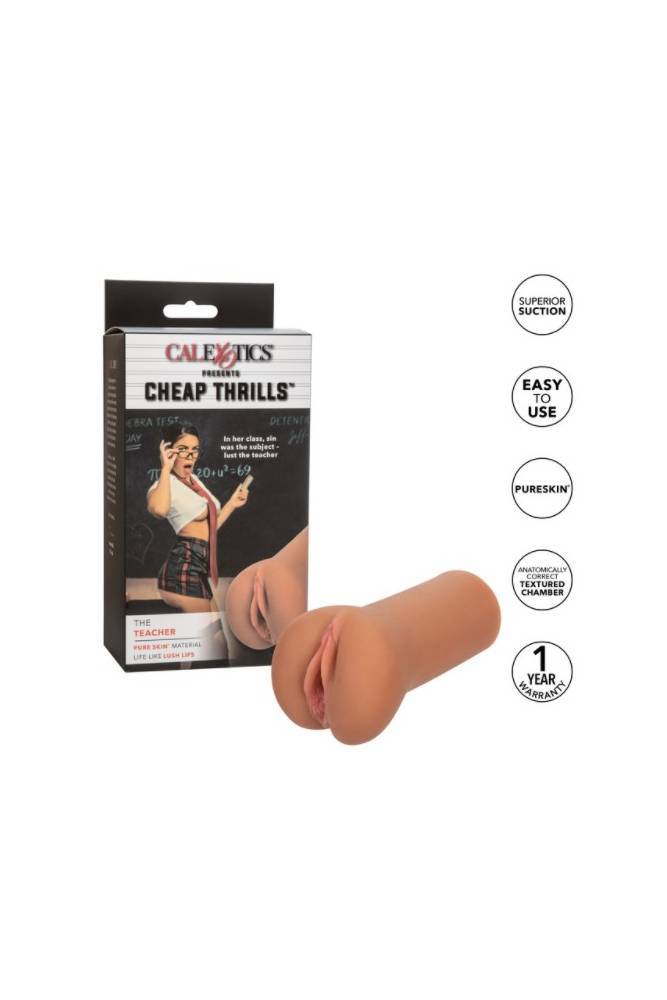 Cal Exotics - Cheap Thrills - The Teacher Stroker Sex Toy - Tophatter Daily Deals