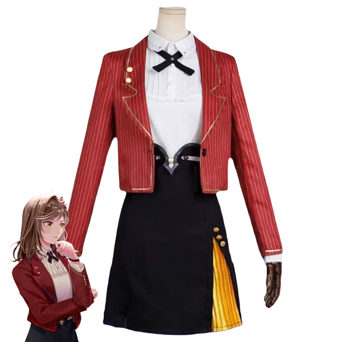Tears of Themis MC Rosa Cosplay Costume Costume - Tophatter Daily Deals