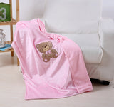 Baby & Toddler Blankets Teddy Pink Bedding - Tophatter Daily Deals