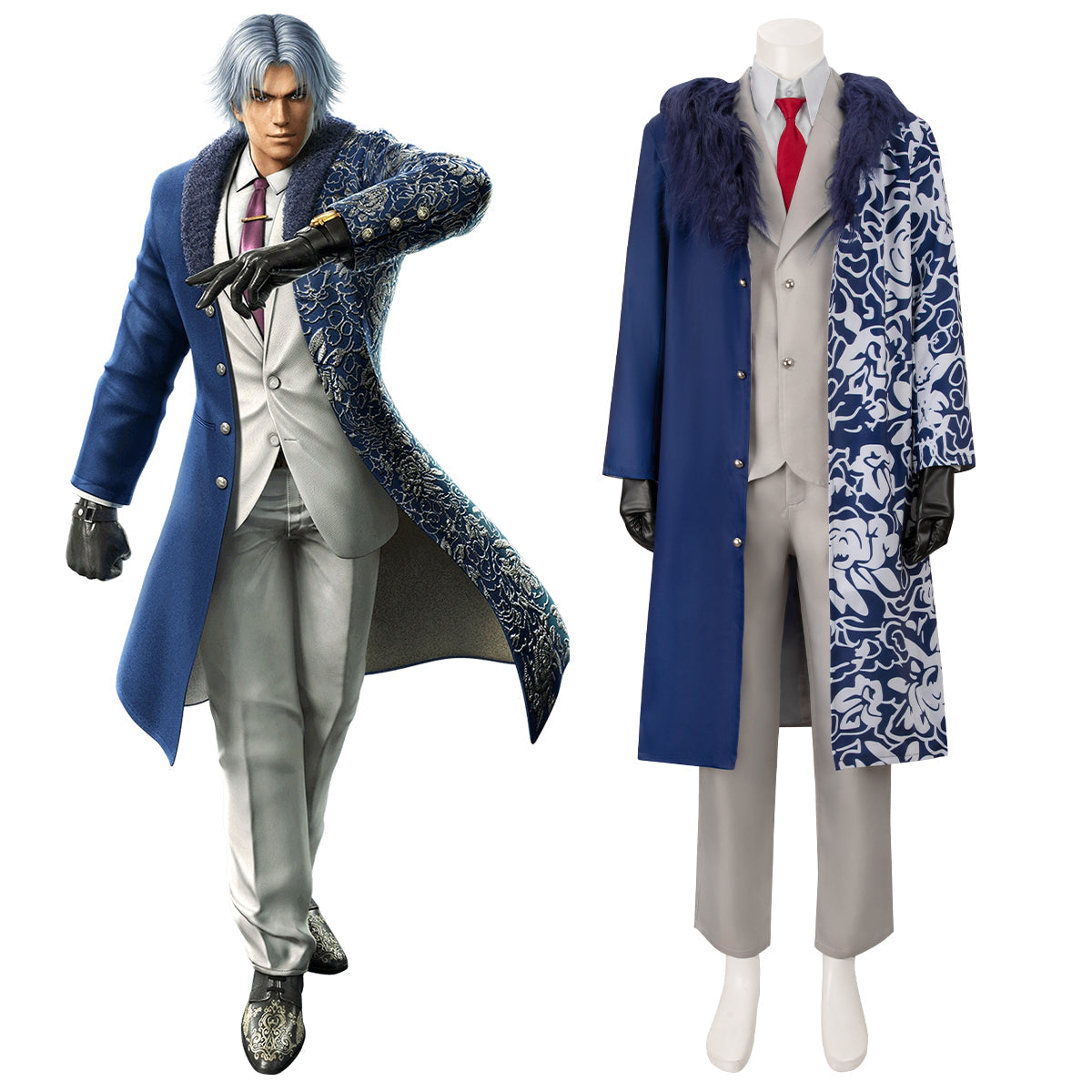 Tekken 7 Lee Chaolan Cosplay Costume Costume - Tophatter Daily Deals