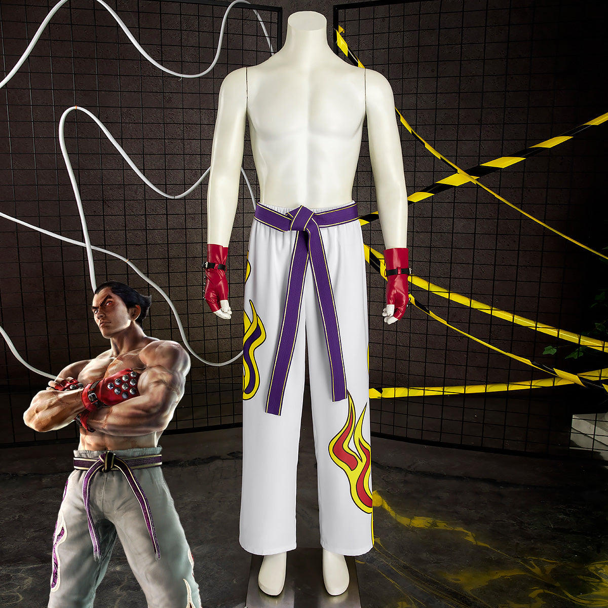 Tekken Kazuya Mishima Cosplay Costume Costume - Tophatter Daily Deals