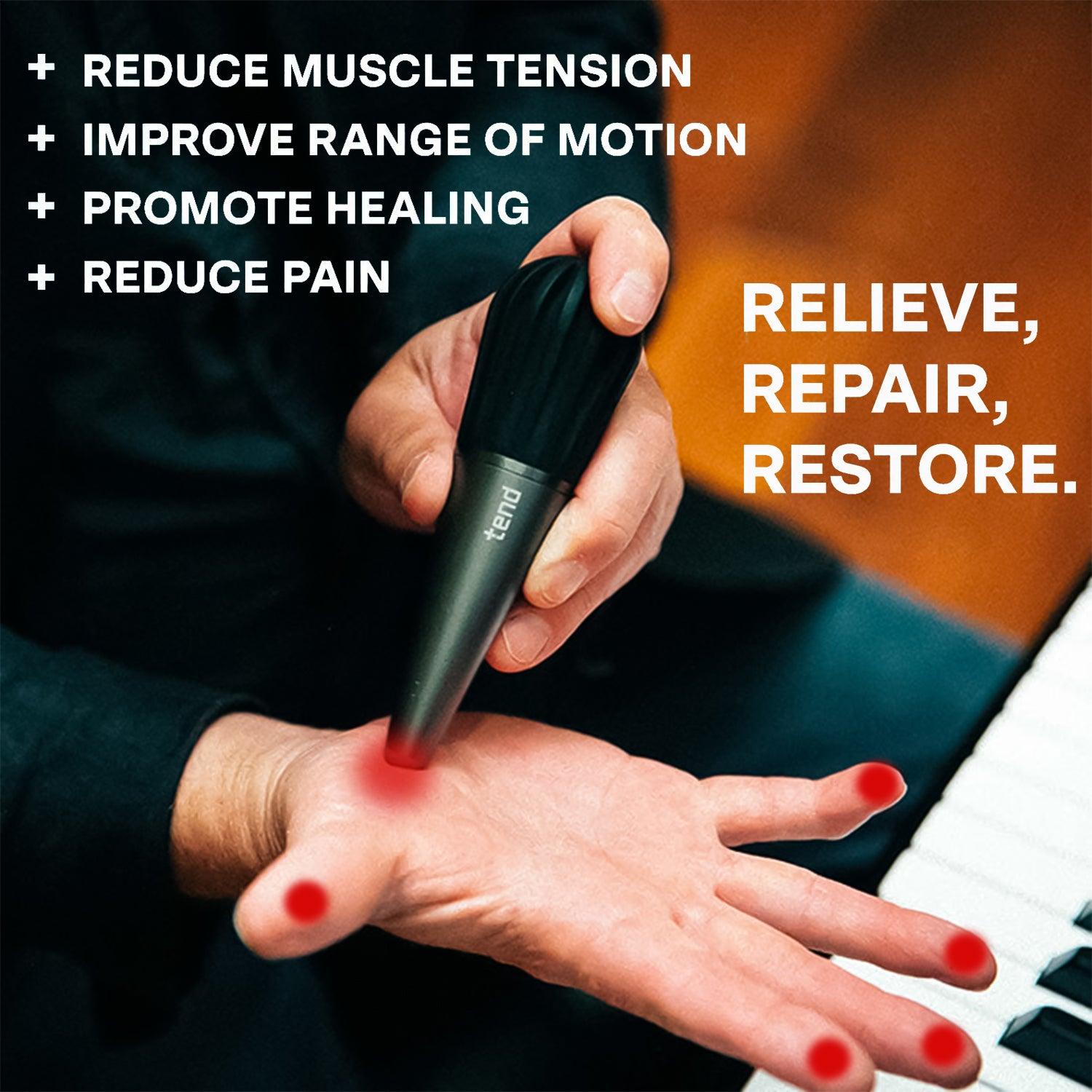 Pain Relief Massager - Portable Massage Gun For Targeted Joint and Tendon Pain Relief Health Care - Tophatter Daily Deals