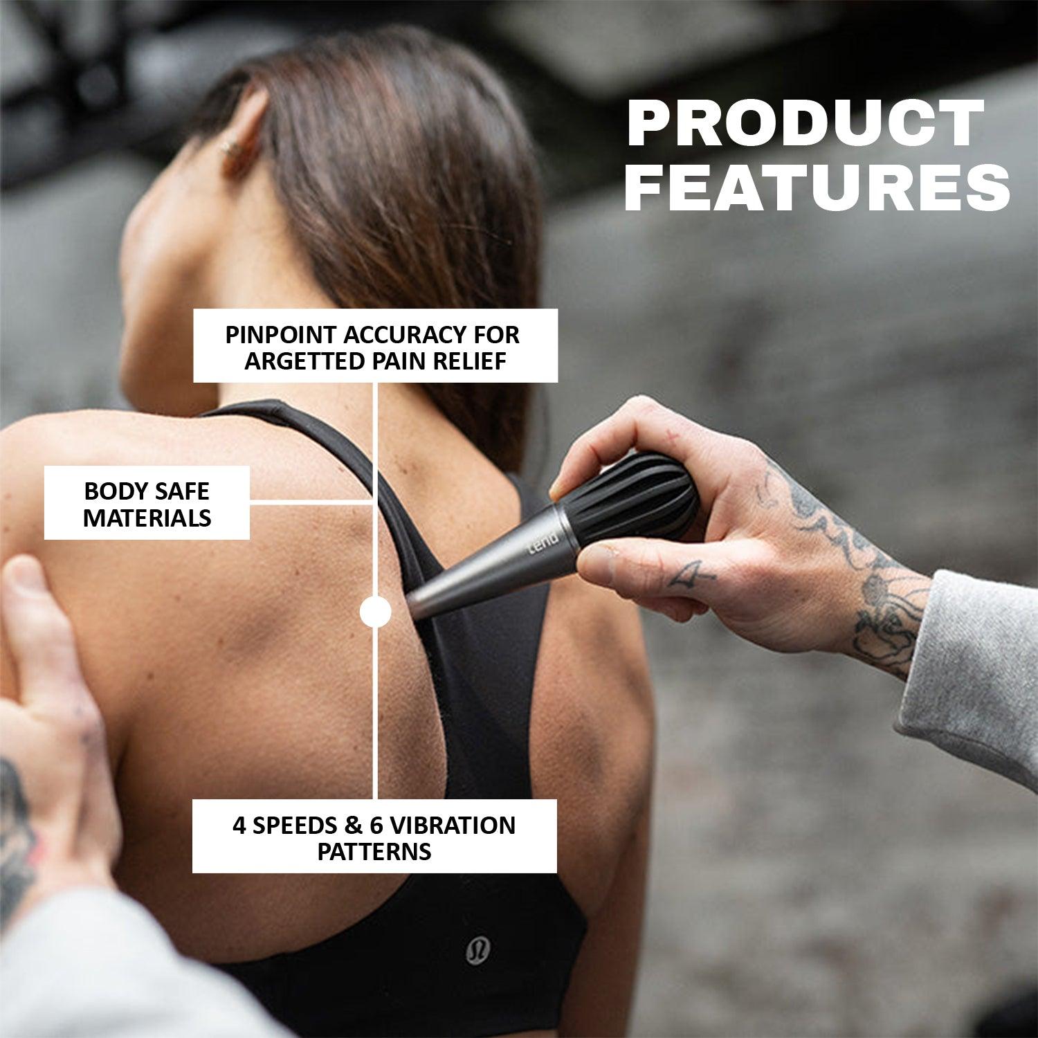 Pain Relief Massager - Portable Massage Gun For Targeted Joint and Tendon Pain Relief Health Care - Tophatter Daily Deals