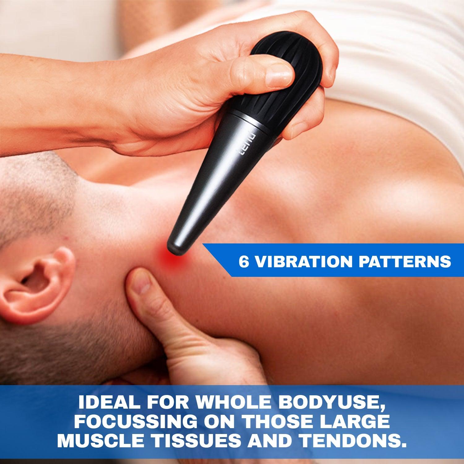 Pain Relief Massager - Portable Massage Gun For Targeted Joint and Tendon Pain Relief Tend Deep Health Care - Tophatter Daily Deals