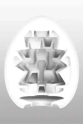 Tenga - Egg - Boxy Textured Egg Masturbator Sex Toy - Tophatter Daily Deals