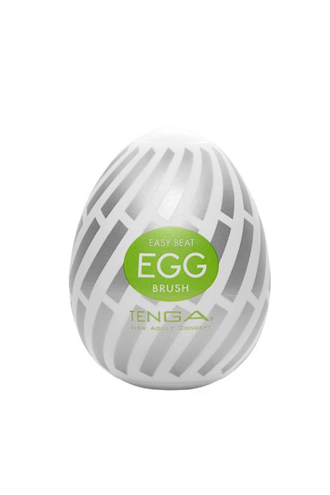Tenga - Egg - Brush Textured Egg Masturbator Sex Toy - Tophatter Daily Deals