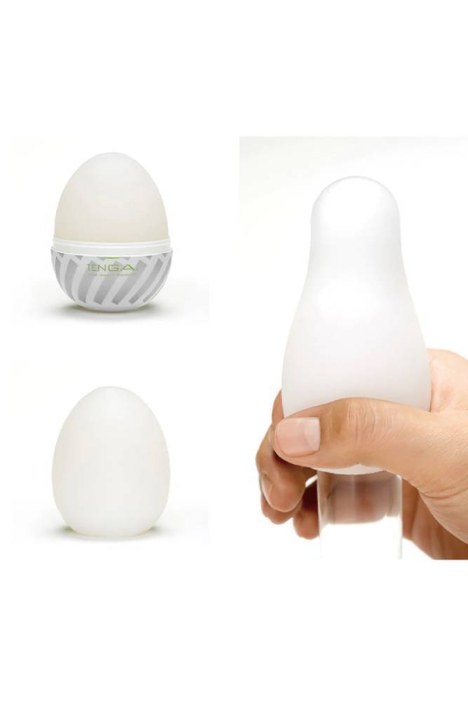 Tenga - Egg - Brush Textured Egg Masturbator Sex Toy - Tophatter Daily Deals