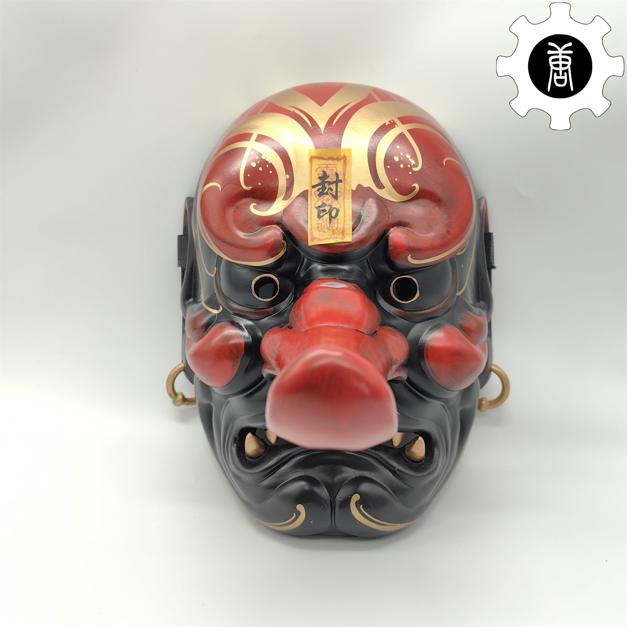 3D Printed Tengu Mask Japanese Style Wearable Mask Cosplay Prop - Tophatter Daily Deals