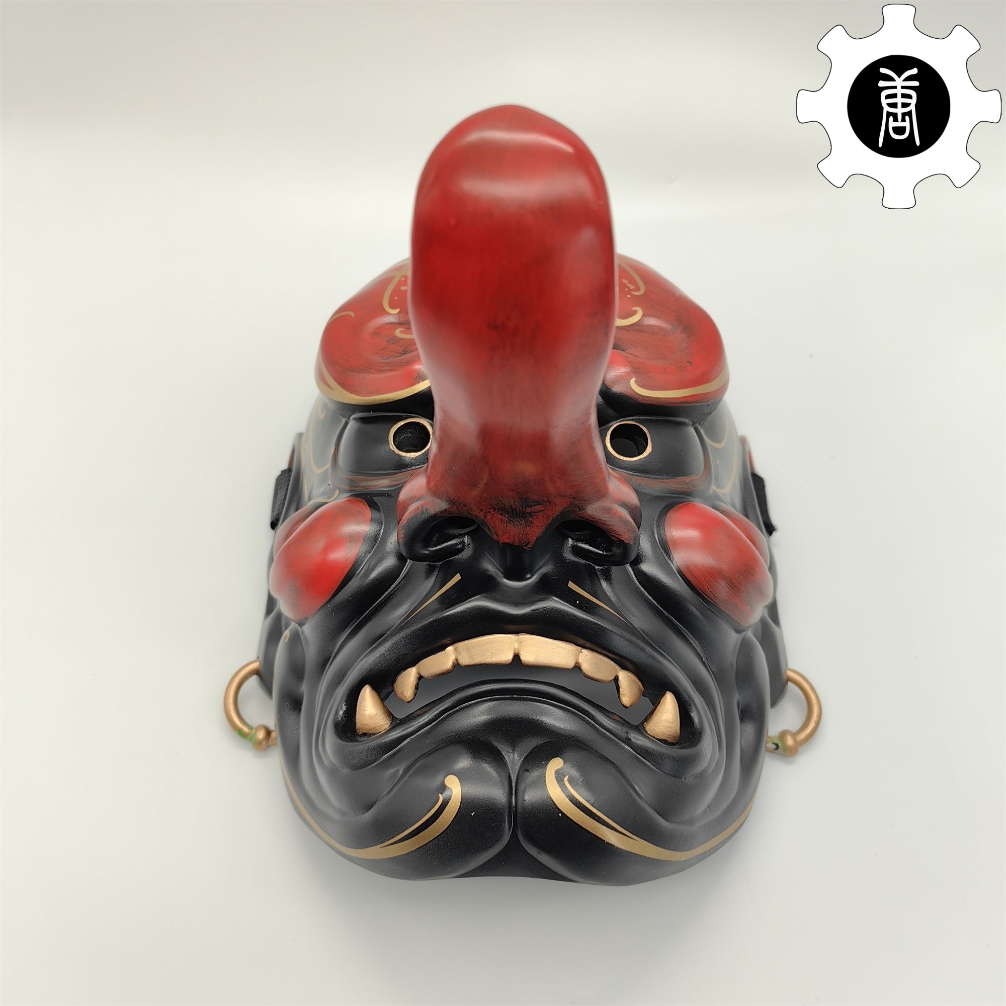 3D Printed Tengu Mask Japanese Style Wearable Mask Cosplay Prop - Tophatter Daily Deals