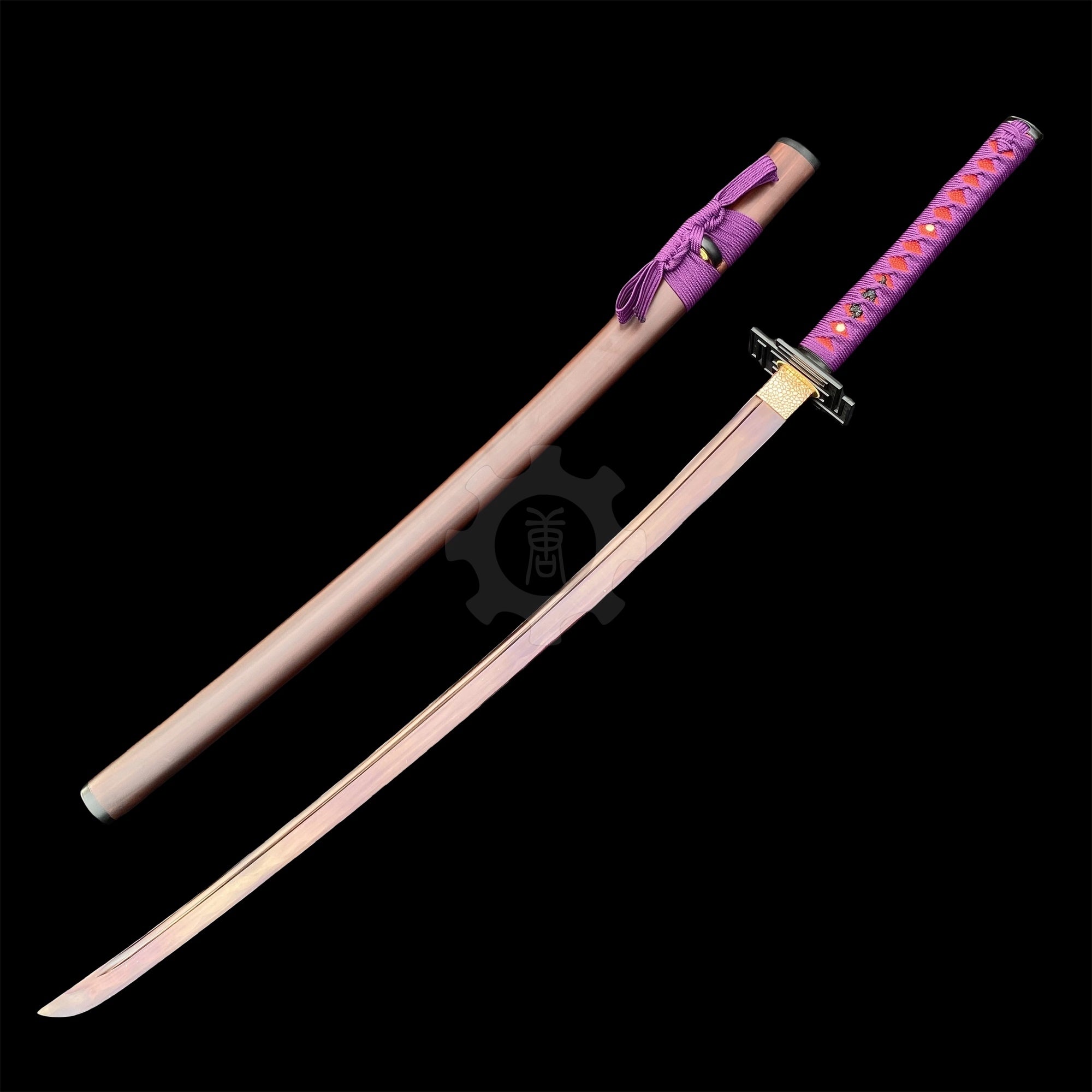 IRL Tensa Zangetsu Katana Classical Anime Sword Carbon Steel Version Edged - Tophatter Daily Deals