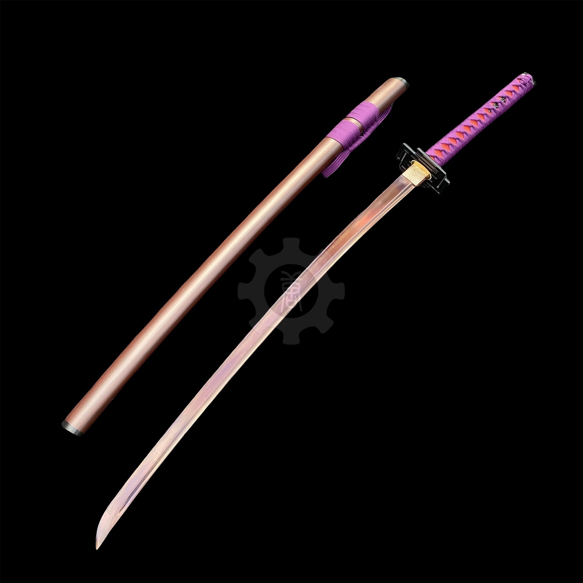 IRL Tensa Zangetsu Katana Classical Anime Sword Carbon Steel Version - Tophatter Daily Deals