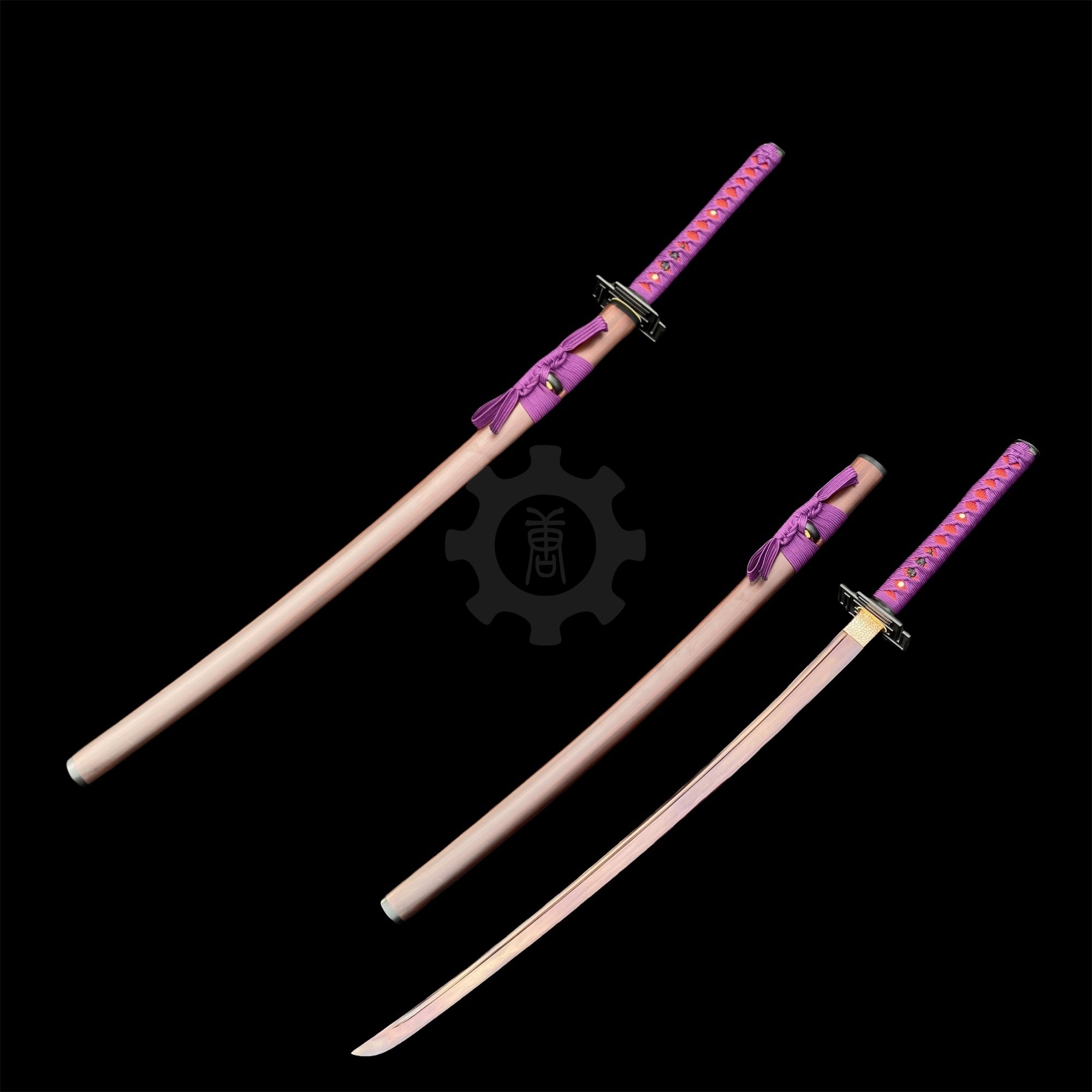 IRL Tensa Zangetsu Katana Classical Anime Sword Carbon Steel Version - Tophatter Daily Deals