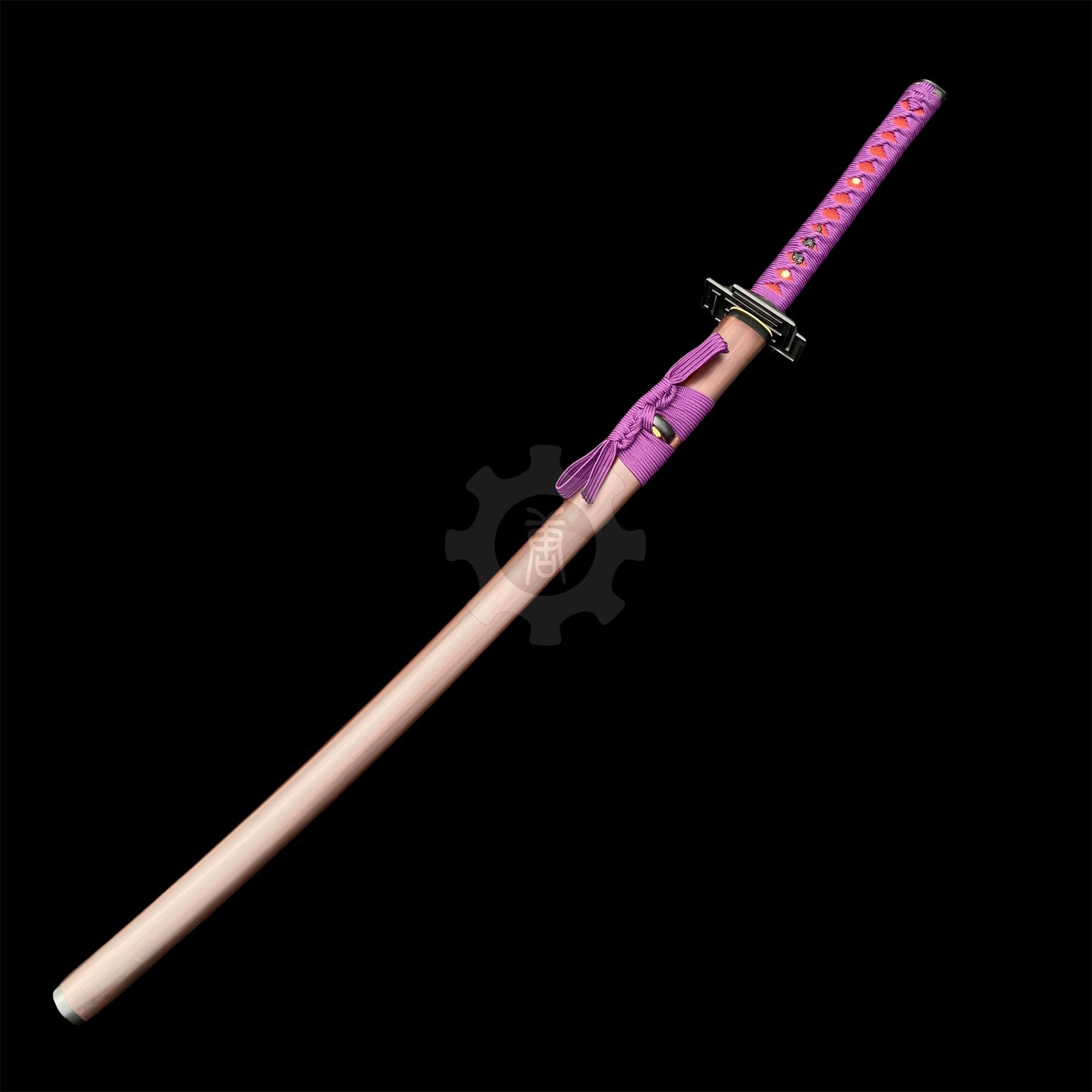 IRL Tensa Zangetsu Katana Classical Anime Sword Carbon Steel Version - Tophatter Daily Deals