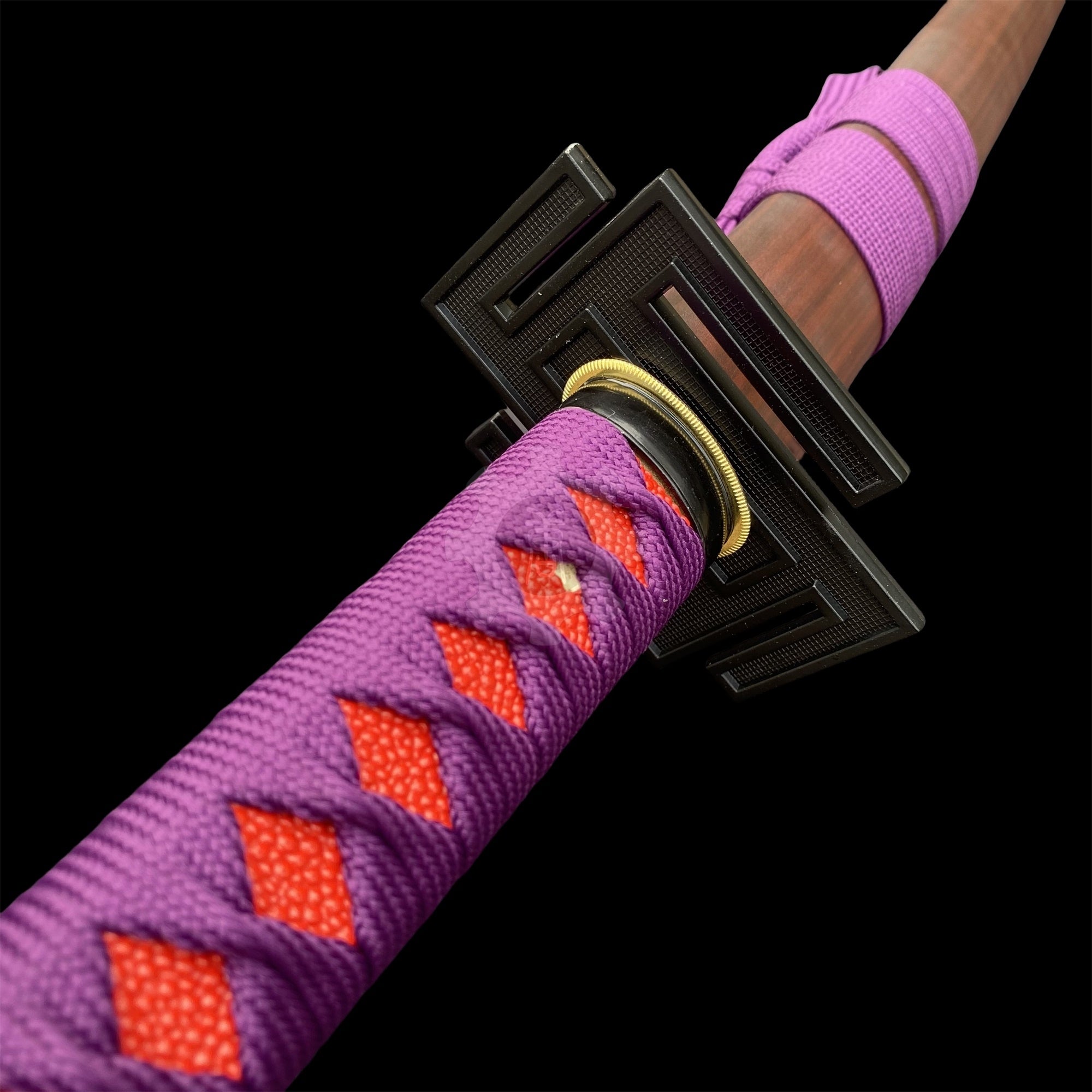 IRL Tensa Zangetsu Katana Classical Anime Sword Carbon Steel Version - Tophatter Daily Deals