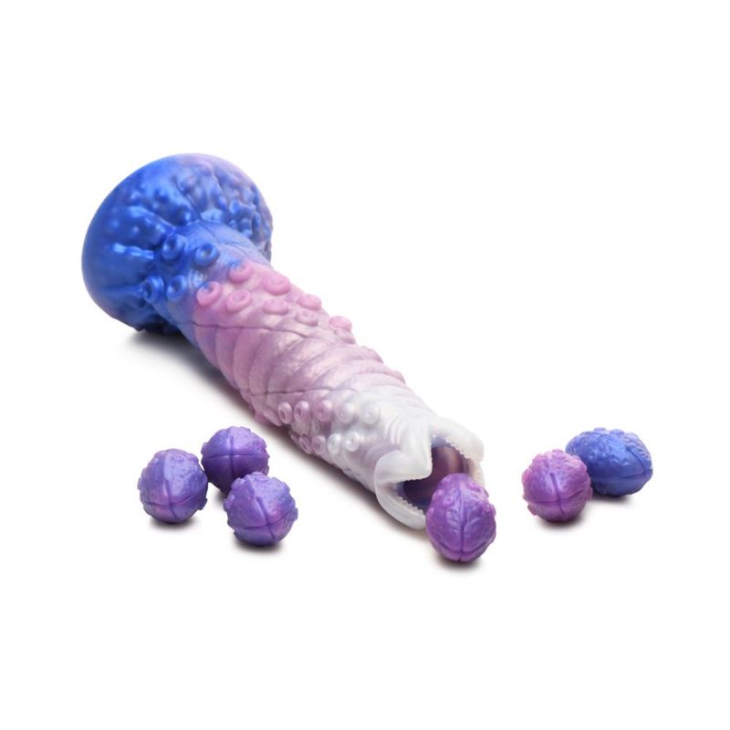 Tenta-Queen Ovipositor Silicone Dildo with Eggs – 11.5 Inch Silicone Dildo > Dildos > Fantasy - Tophatter Daily Deals
