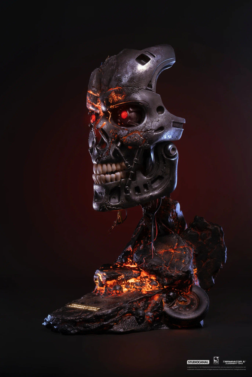 Terminator - Purearts T-800 Battle Damaged Art Mask Mask - Tophatter Daily Deals