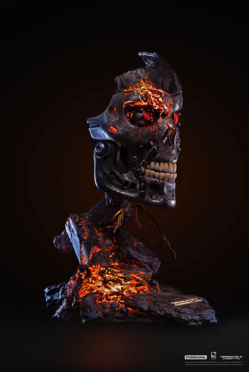 Terminator - Purearts T-800 Battle Damaged Art Mask Mask - Tophatter Daily Deals