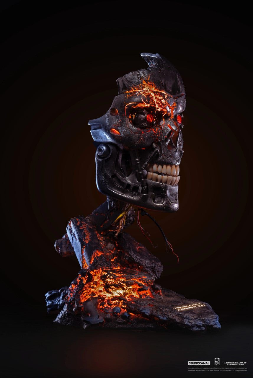 Terminator - Purearts T-800 Battle Damaged Art Mask Mask - Tophatter Daily Deals