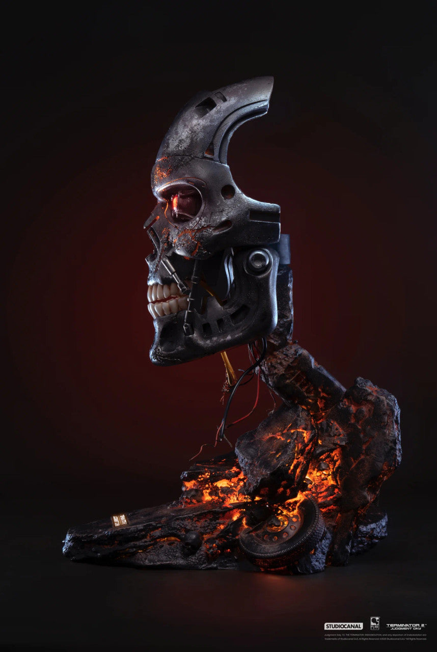 Terminator - Purearts T-800 Battle Damaged Art Mask Mask - Tophatter Daily Deals