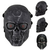Terminator Tactical Mask Airsoft Wargame Paintball Scary Full Face Skull Mask Face Mask - Tophatter Daily Deals