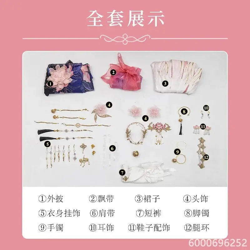 Tessa Cosplay Naraka Bladepoint Anime Women Fashion Ancient Dress Costume Role Play Clothing Halloween Party Suit New Arrival - Tophatter Daily Deals