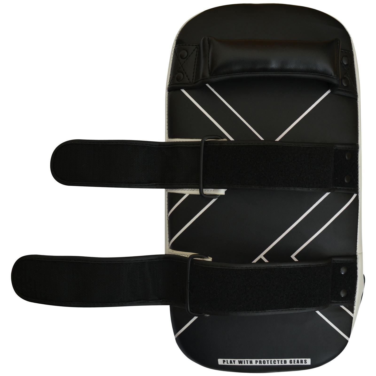 Thai Boxing Pads - Thai Kick Pad Strike Shield Twin 2 Pack - PRO Curved Pair Pads Boxing Karate MMA Training Equipment Muay Thai Focus Hook Sports & Outdoor - Tophatter Daily Deals
