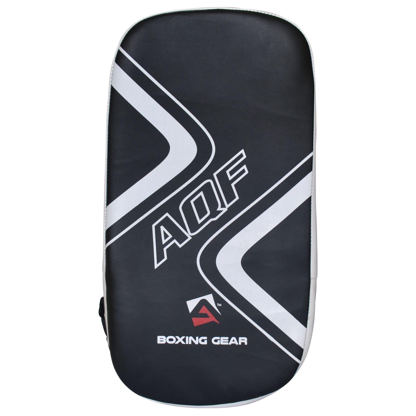 Thai Boxing Pads - Thai Kick Pad Strike Shield Twin 2 Pack - PRO Curved Pair Pads Boxing Karate MMA Training Equipment Muay Thai Focus Hook Sports & Outdoor - Tophatter Daily Deals