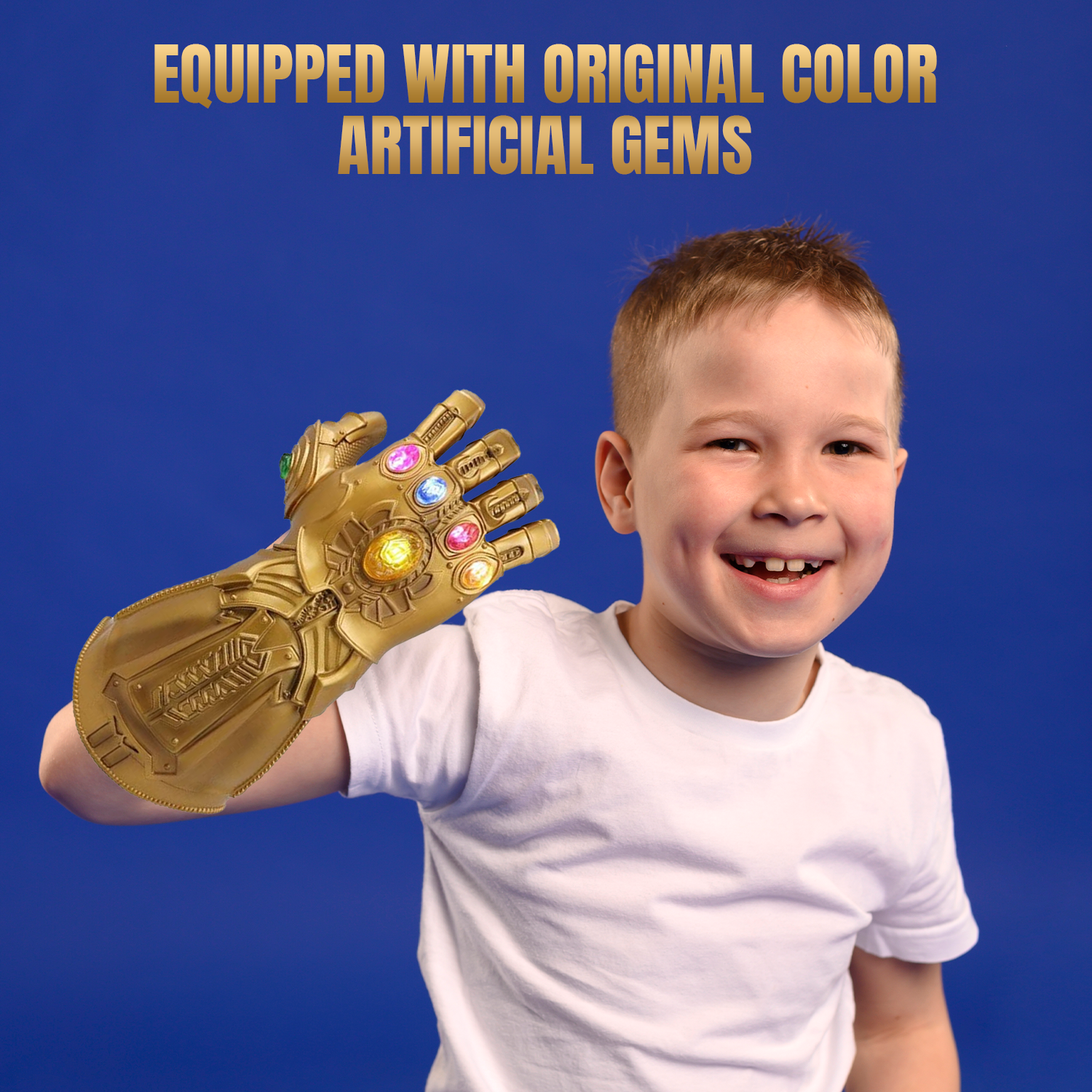 Thanos Infinity Gauntlet – Avengers LED Light Thanos Glove Movable Fingers Cosplay Prop Sports Toys - Tophatter Daily Deals