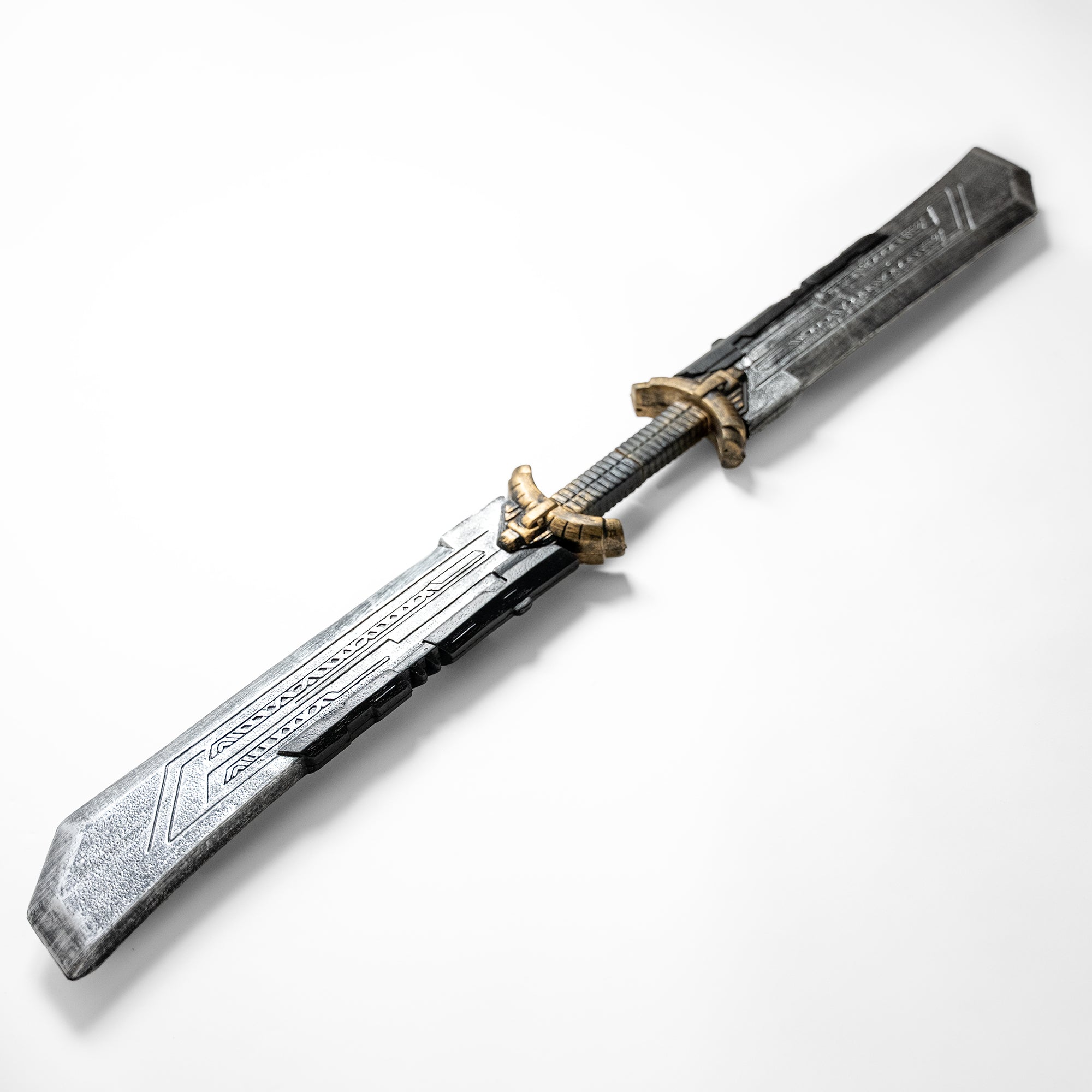 Thanos's Double Edged Sword (High Density Foam) Movie Sword - Tophatter Daily Deals