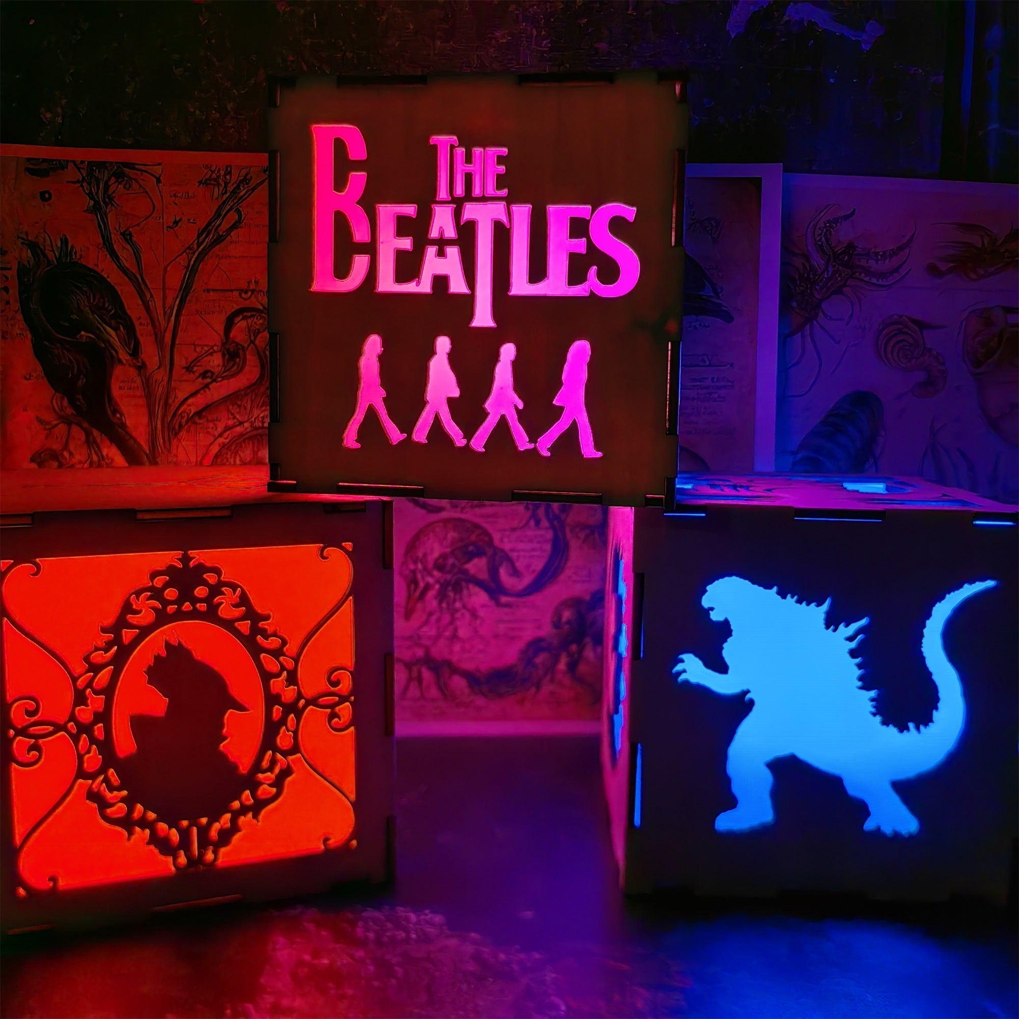 Classical Music Band Inspired Night Light Room Decor - Tophatter Daily Deals