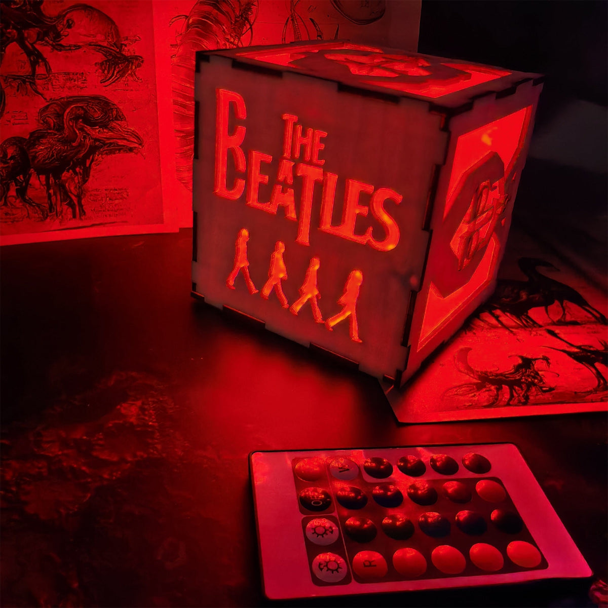 Classical Music Band Inspired Night Light Room Decor - Tophatter Daily Deals