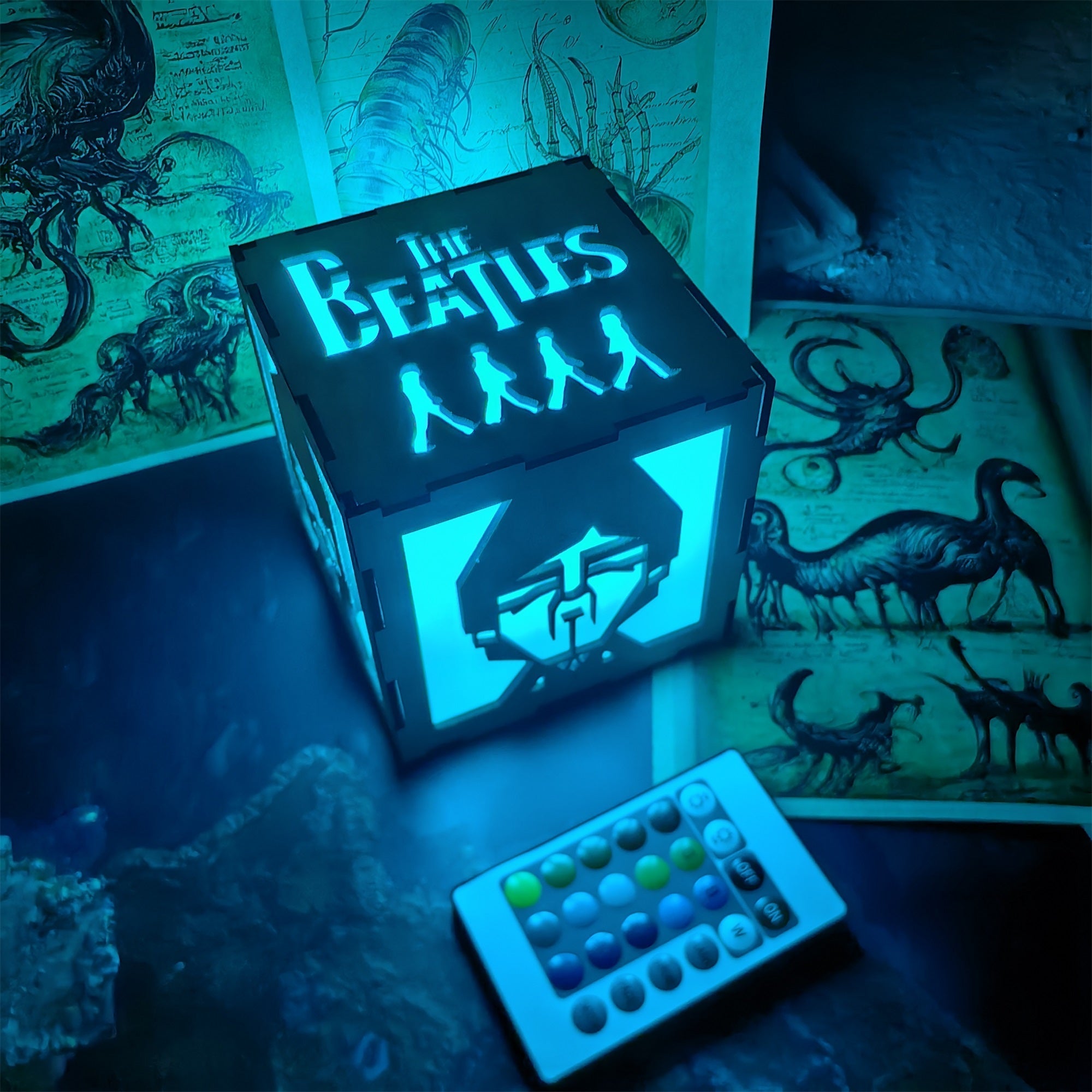 Classical Music Band Inspired Night Light Room Decor - Tophatter Daily Deals