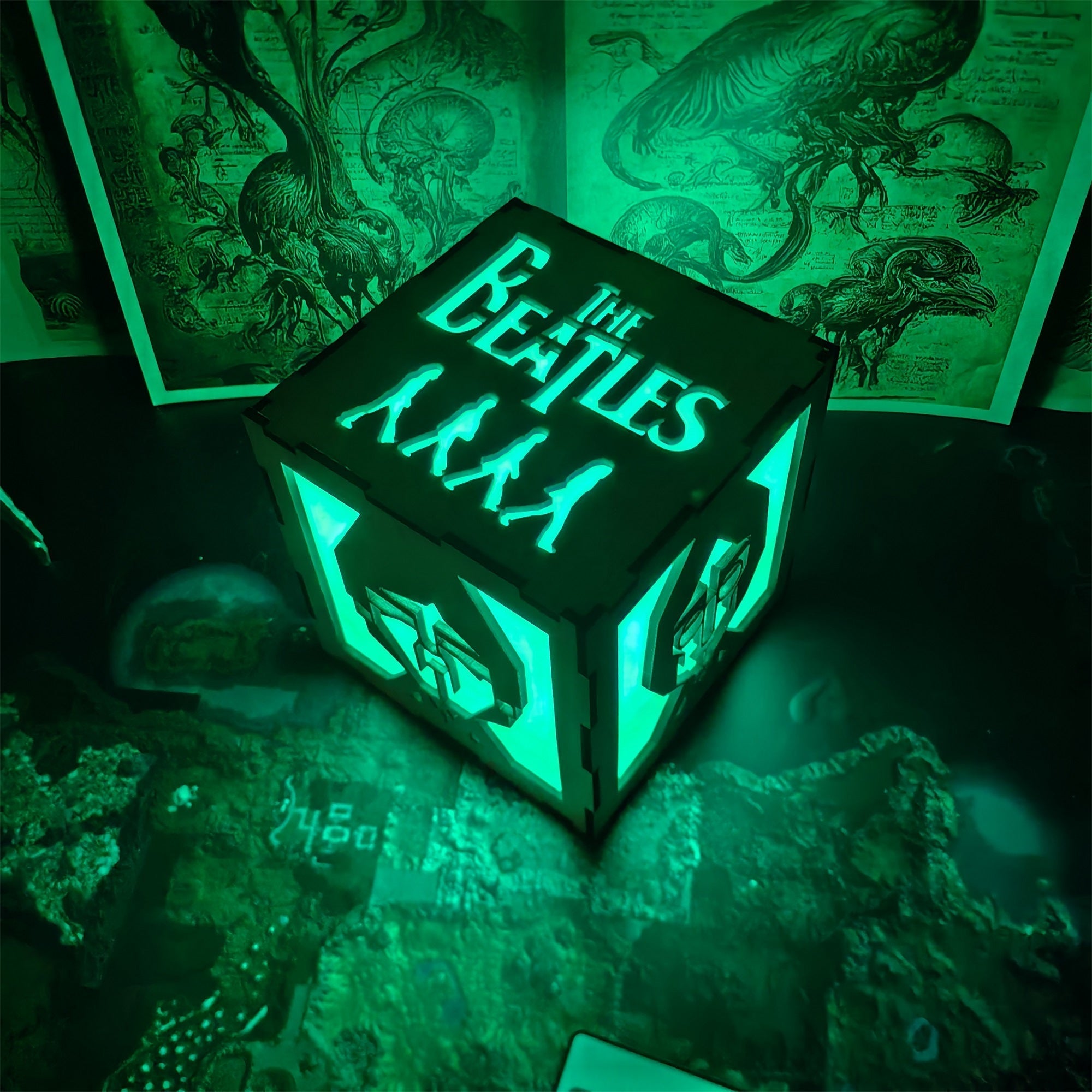 Classical Music Band Inspired Night Light Room Decor - Tophatter Daily Deals