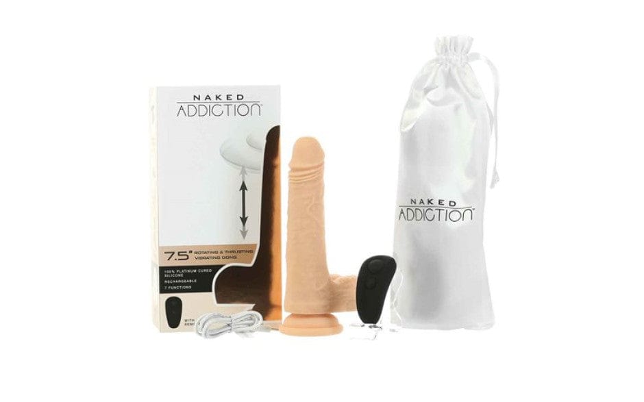 The Freak Vibrating Rotating Dong Remote-Controlled 7.5 Inch Realistic Dong > Vibrators > Realistic Vibrators - Tophatter Daily Deals