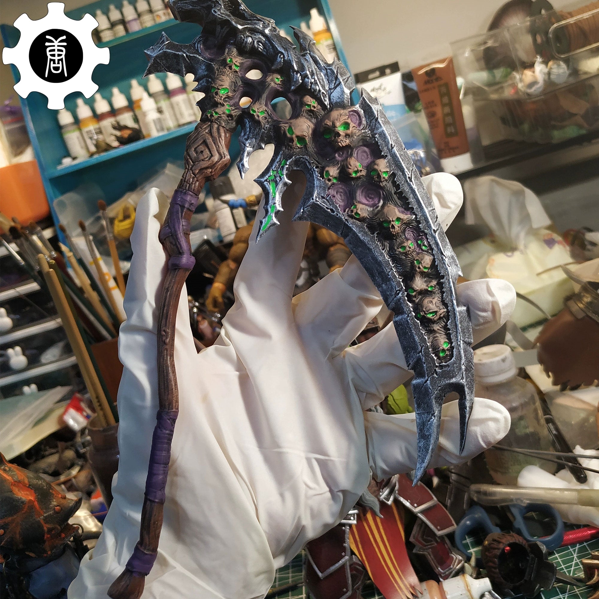 3D Printed 1/6 The Harvester Death's Scythe - Tophatter Daily Deals