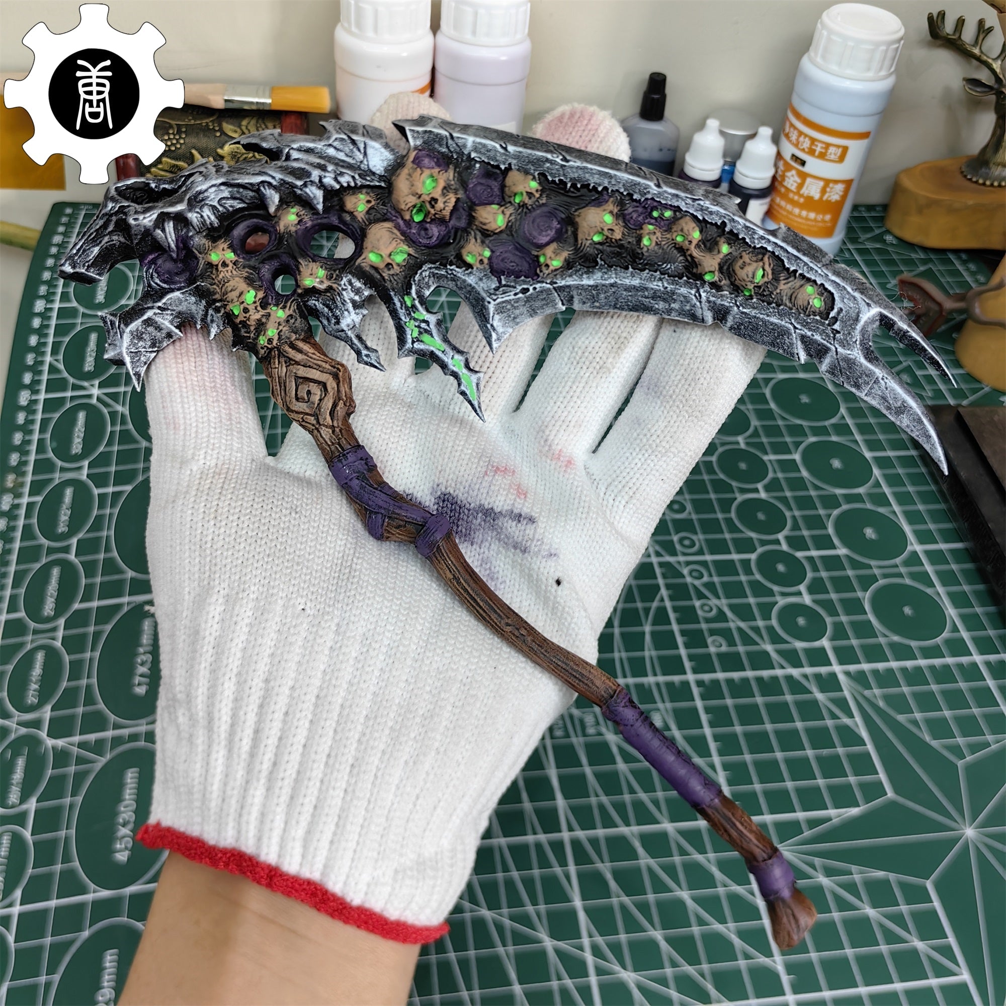 3D Printed 1/6 The Harvester Death's Scythe - Tophatter Daily Deals