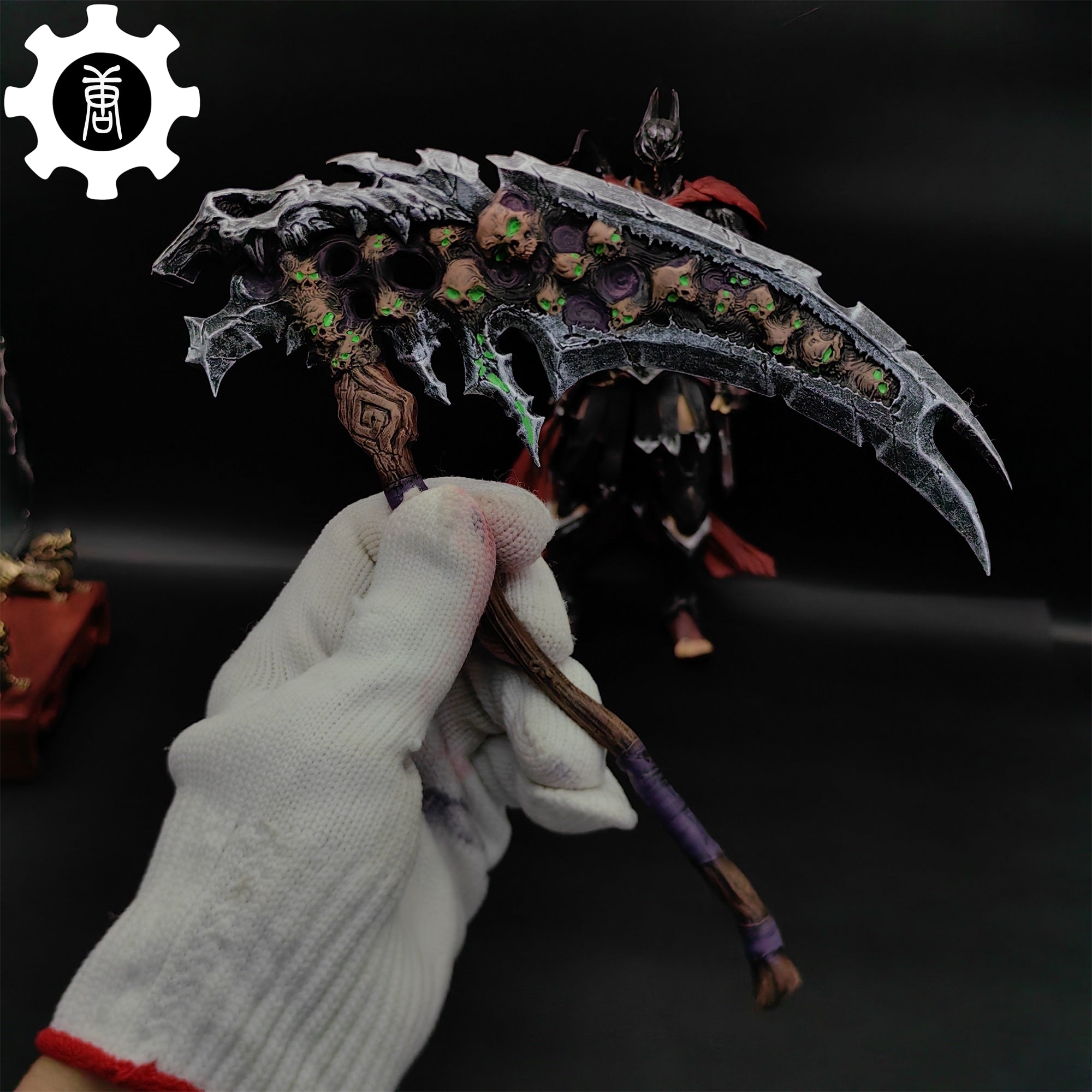 3D Printed 1/6 The Harvester Death's Scythe Scythe Only - Tophatter Daily Deals